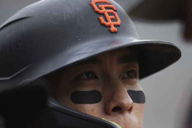 샌프란시스코 이정후는 20일 클리블랜드전에서 7번타자 중견수로 선발출전했지만, 안타를 기록하지 못했다. 6월 월간 타율은 0.185까지 떨어지는 등 타격 침체가 이어지고 있다.｜AP뉴시스