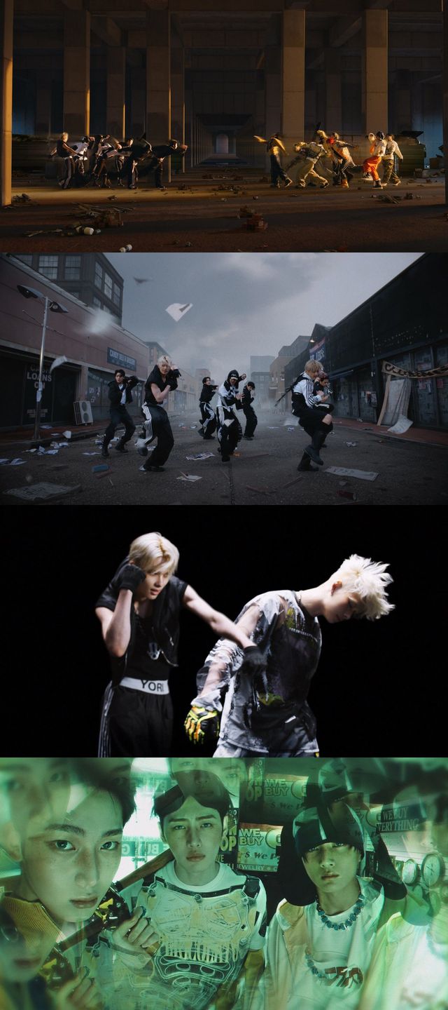 엔하이픈이 미니 6집 수록곡 ‘Outside’로 강렬한 퍼포먼스와 힙한 스타일링을 앞세운 후속곡 활동에 나서며, 글로벌 인기를 이어간다. 사진제공|빌리프랩