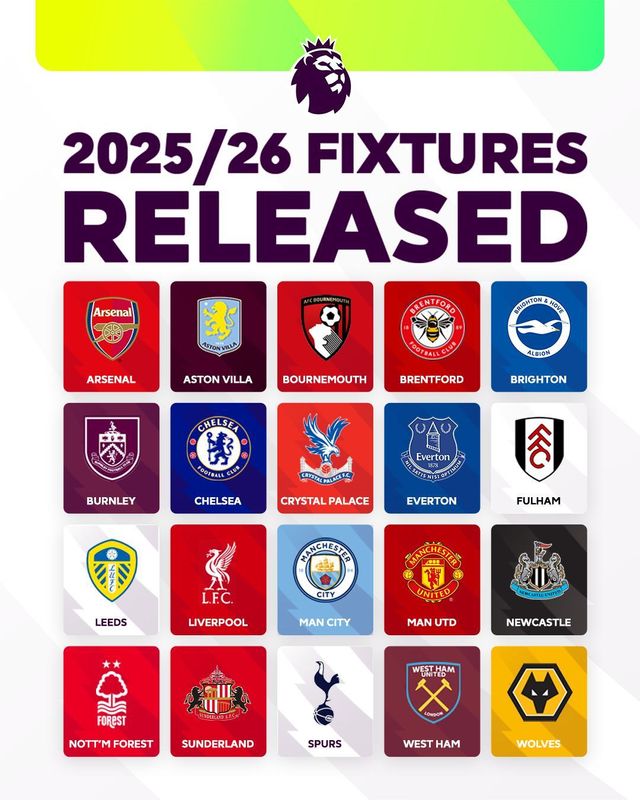 다음 시즌 EPL 일정표에서 박싱데이는 보이지 않는다. 시즌 17라운드 경기는 모두 12월 28일로 편성됐고, 26일에는 단 한 경기도 없다. 사진출처｜EPL 페이스북