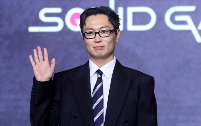 [서울=뉴시스] 김혜진 기자 = 배우 노재원이 9일 오전 서울 용산구 드래곤시티에서 열린 넷플릭스 시리즈 오징어게임 시즌3(감독 황동혁) 제작발표회에서 포즈를 취하고 있다. 2025.06.09. jini@newsis.com