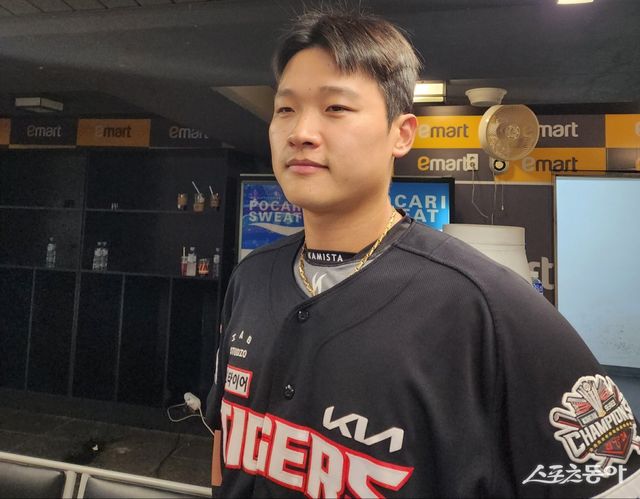 KIA 김석환은 22일 인천 SSG와 원정경기에서 8회초 대타로 출전해 결승 2점 홈런을 터트려 팀 6연승에 보탬이 됐다.｜인천, 박정현 기자