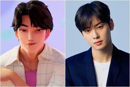 넷플릭스 ‘케이팝 데몬 헌터스’ 진우와 차은우, 사진제공｜넷플릭스·판타지오