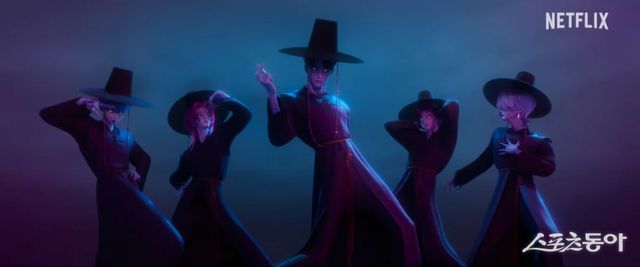 넷플릭스 ‘케이팝 데몬 헌터스’ 사자보이즈 스틸, 사진제공｜넷플릭스