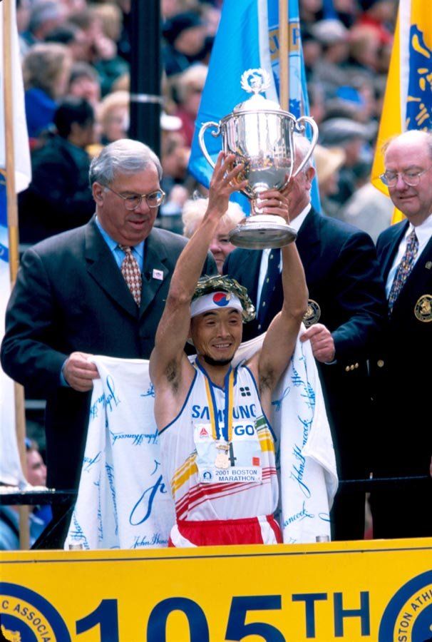 현역 마라토너 시절의 이봉주 사진제공｜롯데관광개발