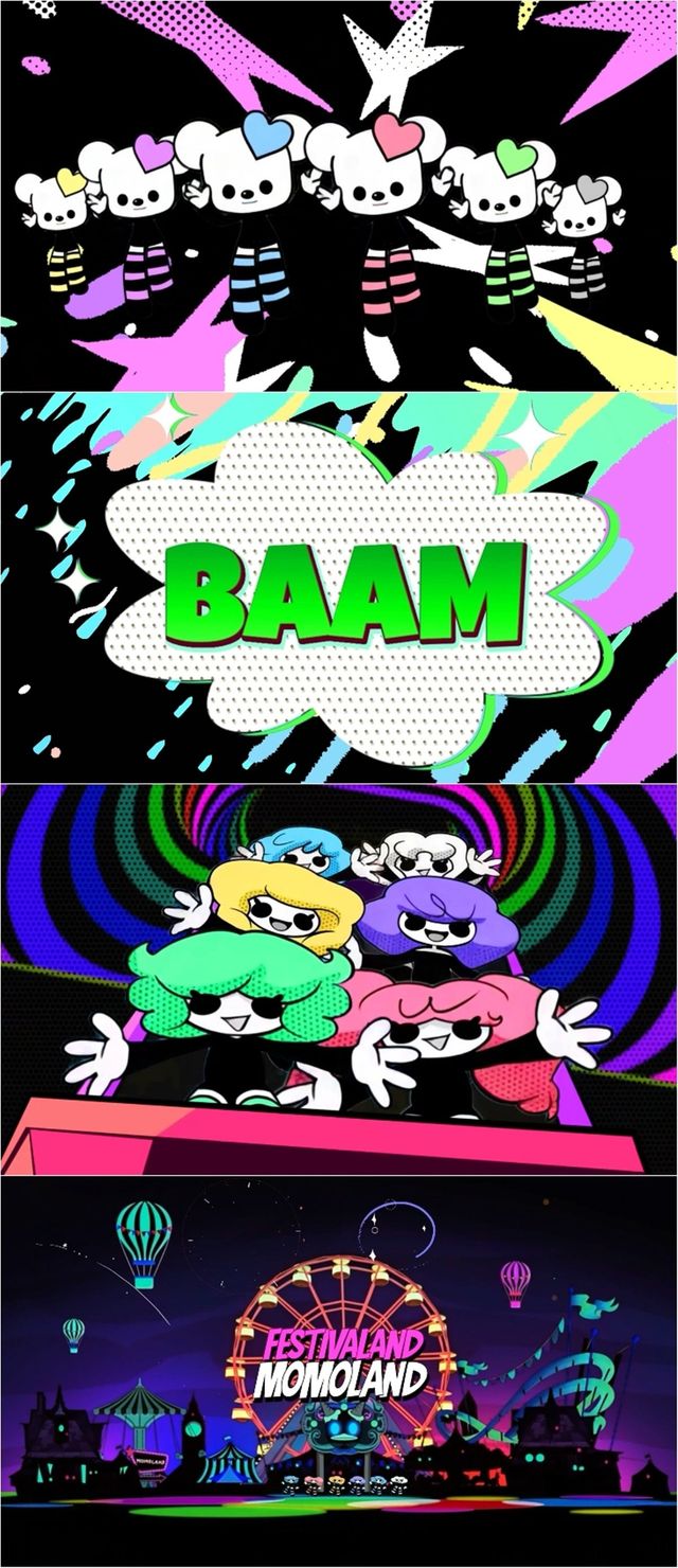 사진 제공 : 모모랜드 ‘BAAM’ 티저 영상 캡처