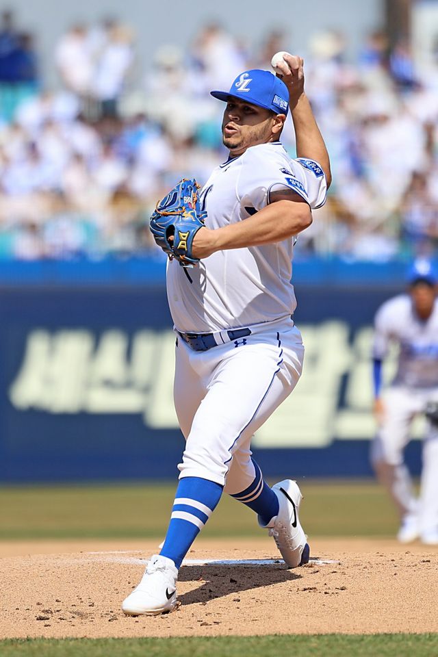 삼성 아리엘 후라도. 사진제공 ｜ 삼성 라이온즈