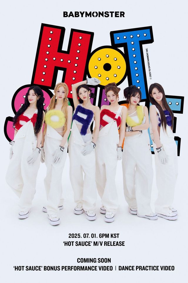 베이비몬스터가 신곡 ‘HOT SAUCE’ 발매를 앞두고 다양한 영상 콘텐츠를 예고하며 컴백 열기를 끌어올리고 있다. 여름 감성의 올드스쿨 힙합 ‘HOT SAUCE’를 시작으로, 이들은 월드투어와 미니 앨범까지 본격적인 하반기 활동에 돌입한다. 사진제공|YG엔터테인먼트
