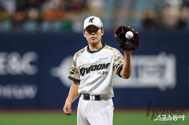 키움 김윤하. 사진제공｜키움 히어로즈