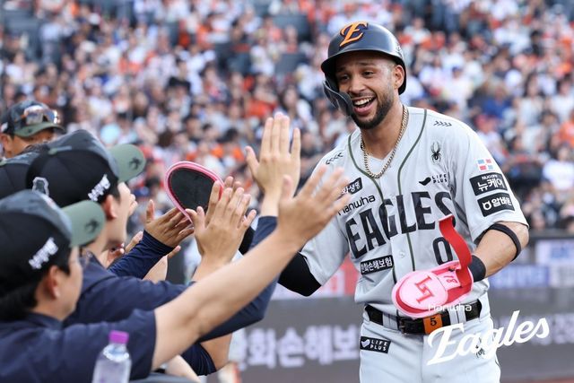 한화 리베라토는 특별한 적응기 없이 맹타를 휘두르며 라인업에 활력을 불어넣고 있다. 사진제공｜한화 이글스