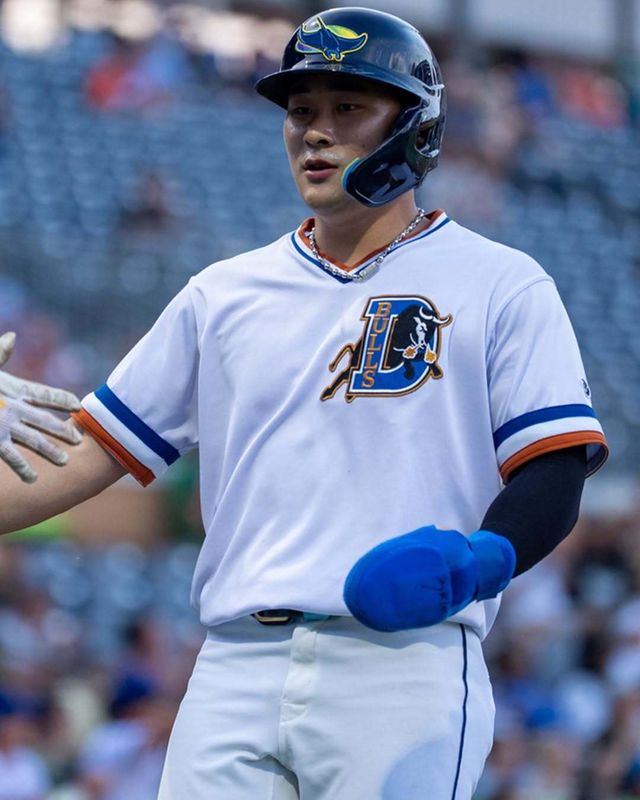 탬파베이 산하의 트리플A 구단 더럼 소속으로 빅리그 복귀를 준비 중인 김하성. 사진출처｜더럼 불스 인스타그램 캡처