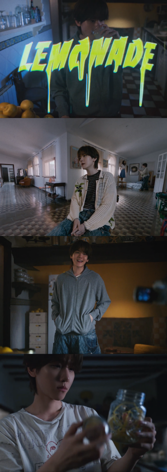 엑소 백현이 미니 5집 수록곡 ‘Lemonade’의 뮤직비디오를 공개하며 첫사랑의 환상과 현실을 담은 반전 서사로 화제를 모으고 있다. 사진 제공 | INB100