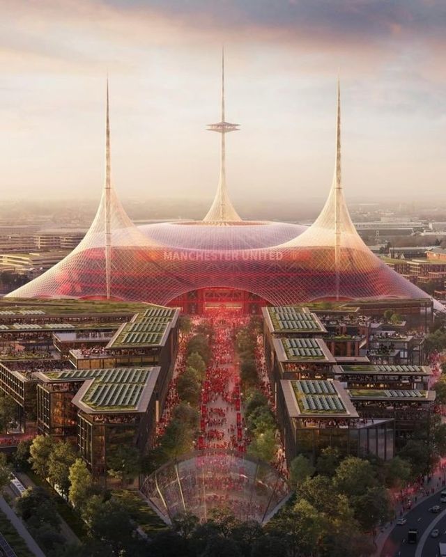 맨체스터 유나이티드는 115년의 오랜 역사를 자랑하는 홈구장 올드 트래포드 인근에 10만여 명을 수용할 수 있는 대규모 스타디움 건립을 추진하고 있다. 다만 구단만을 위한 프로젝트가 아니기 때문에 정부 지원이 필요하다는 입장이다. 사진출처｜맨체스터 유나이티드 인스타그램