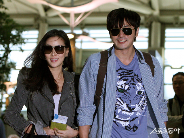 장동건·고소영 부부. 스포츠동아DB