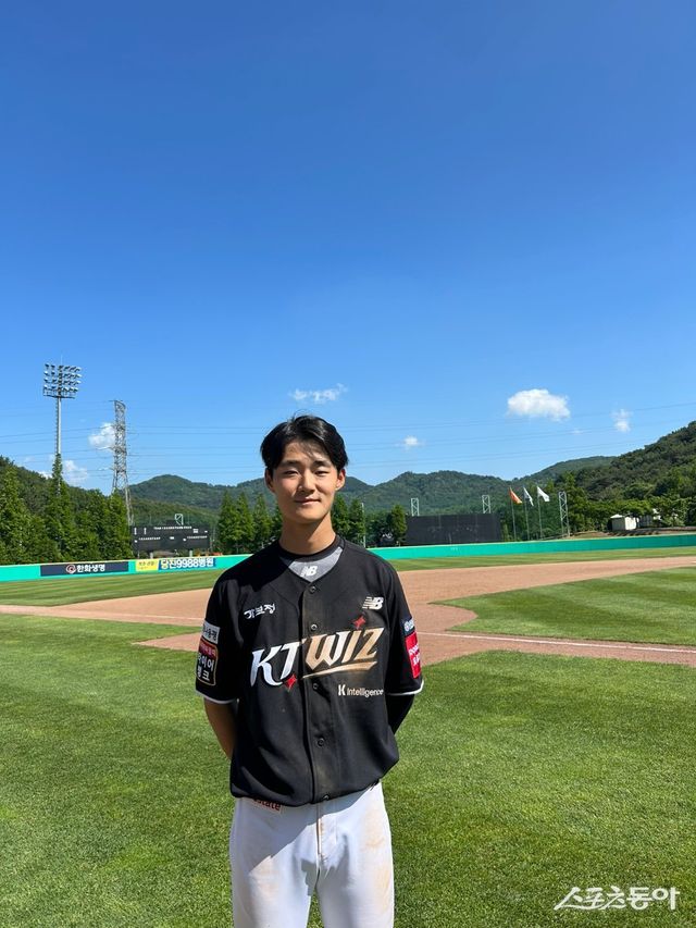 3일 퓨처스리그 서산 한화와 원정경기를 마친 KT 오서진. 사진제공｜KT 위즈