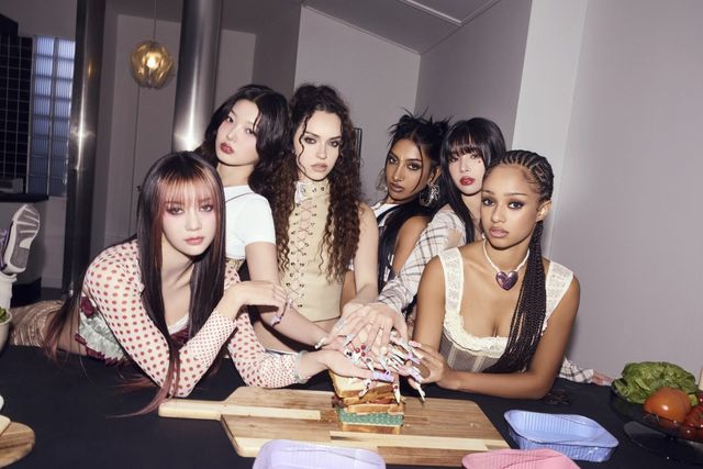 걸그룹 캣츠아이가 ‘Gnarly’로 빌보드와 스포티파이 주요 차트를 연속 진입하며 글로벌 상승세를 이어가고 있다. 사진제공 | 하이브x게펜 레코드