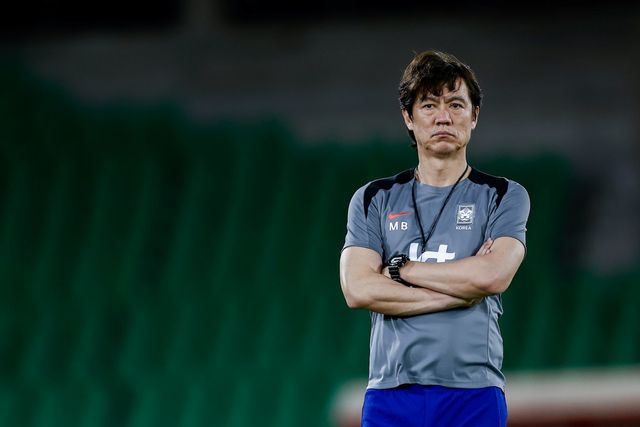 홍명보 축구대표팀 감독은 “대표팀의 완성도는 아직 100%가 아니다”라며 일부 포지션의 주전경쟁이 여전히 진행되고 있음을 암시했다. 사진제공｜대한축구협회