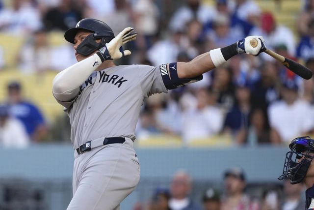 뉴욕 양키스 애런 저지가 MLB 아메리칸리그 5월 이달의 선수로 선정됐다. AP뉴시스