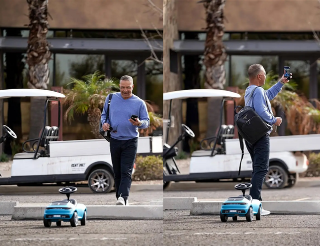 오타니와 로버츠 감독은 홈런 기록, 월드시리즈 우승 등 기념할 일이 있을 때마다&nbsp;서로 포르쉐 장난감을 선물하며 메이저리그판 훈훈한 ‘장난 전통’을 이어가고&nbsp;있다. 사진 | LA다저스 인스타그램 캡처