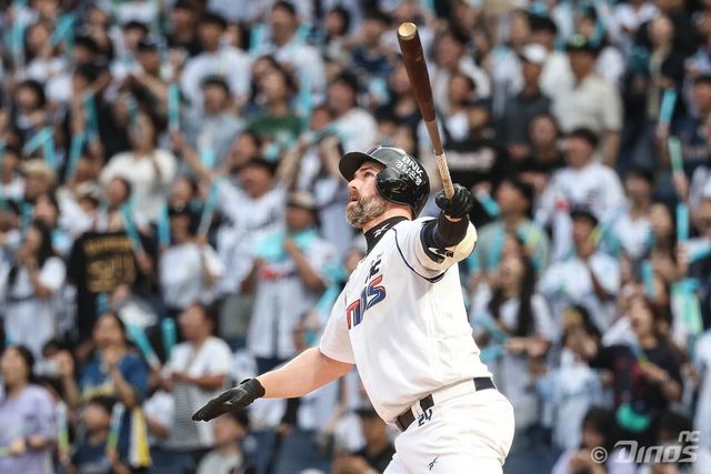 NC 데이비슨은 부상에서 회복한 뒤 홈런 페이스를 끌어올리고 있다. 그는 지난해 홈런왕으로서 2년 연속 홈런왕에 도전한다. 사진제공｜NC 다이노스