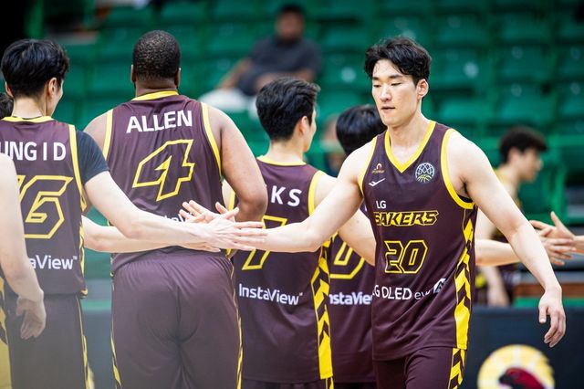 창원 LG 선수가 FIBA BCL 아시아 조별리그에서 2연패를 당했다. 사진제공｜BCL ASIA