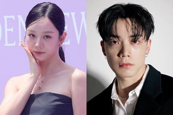 열애설에 휩싸인 혜리(왼쪽)와 댄서 우태. 뉴시스