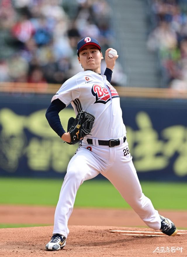 두산 베어스 최승용. 스포츠동아 DB