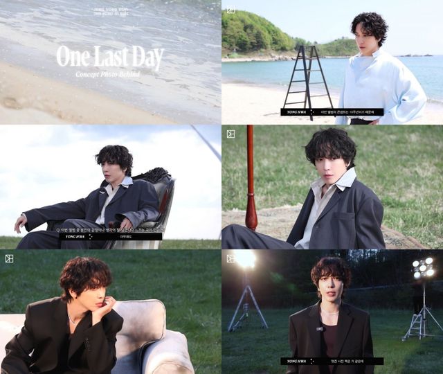 씨엔블루 정용화가 새 앨범 ‘One Last Day’ 콘셉트 포토 비하인드 영상을 공개했다. 정용화는 이번 앨범 전반에 참여하며 “10년의 성장과 추억을 담은 명반”이라고 밝혔다. 사진제공|FNC엔터테인먼트