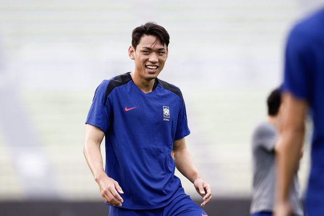 최악의 올 시즌을 보내는 축구대표팀 오세훈에게 15일 용인미르스타디움에서 열릴 일본과의 E-1 챔피언십 3차전은 자신의 존재감을 확인시킬 절호의 기회다. 성남종합운동장에서 진행된 대표팀 훈련 도중 활짝 웃는 모습. 사진제공｜대한축구협회