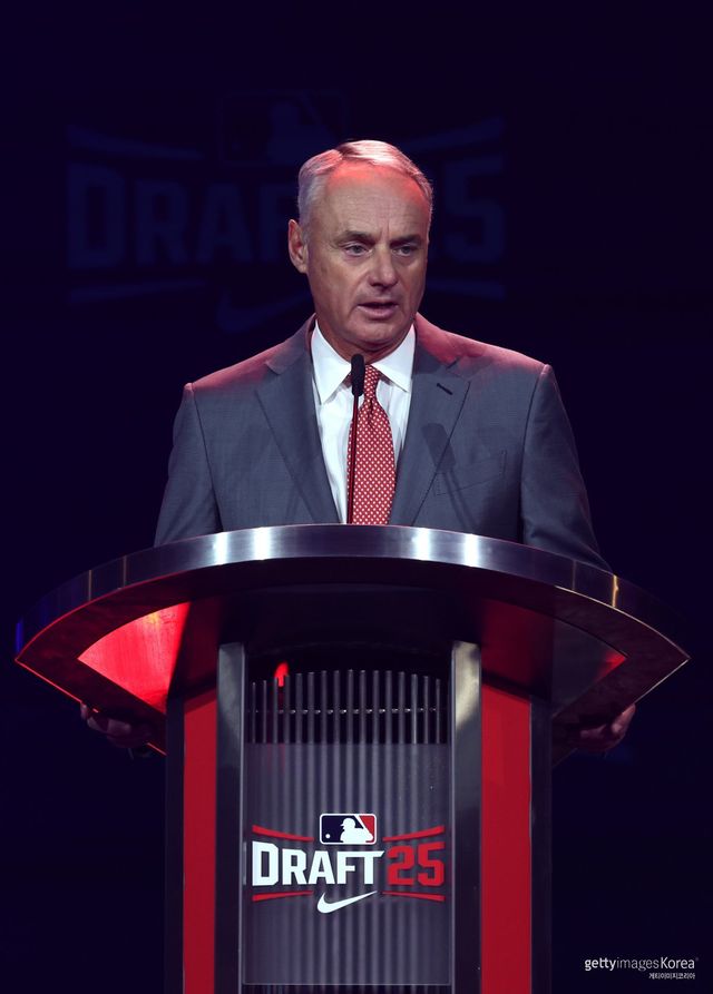 롭 만프레드 메이저리그 커미셔너. 사진=게티이미지코리아