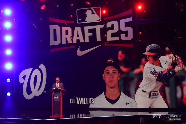 일라이 윌리츠 워싱턴 내셔널스 1라운드 1번 지명. 사진=게티이미지코리아