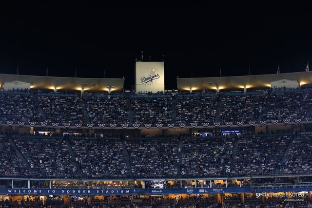 LA 다저스의 홈구장 다저 스타디움. 사진=게티이미지코리아