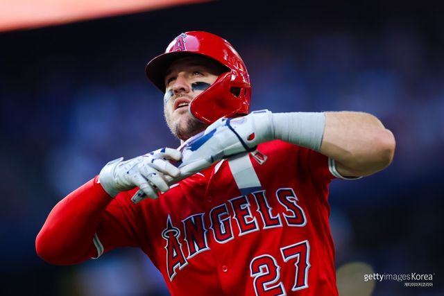 마이크 트라웃. 사진=게티이미지코리아