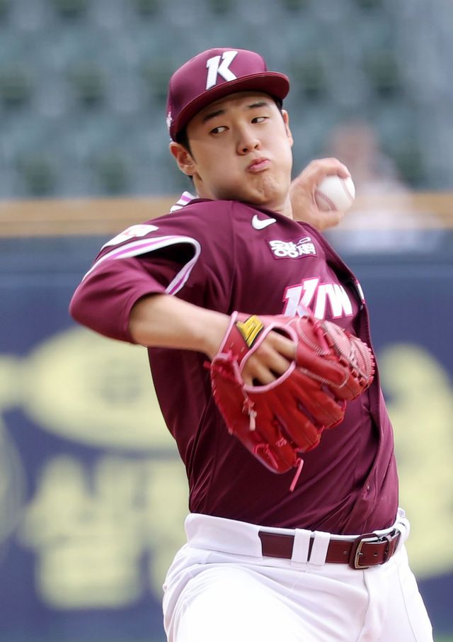 키움 정현우. 뉴시스