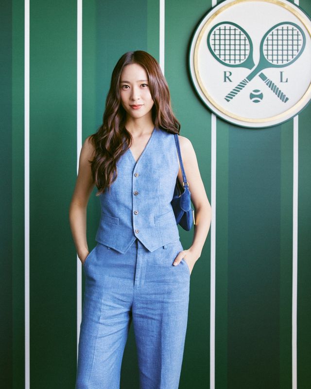 정수정(크리스탈). 랄프 로렌 제공