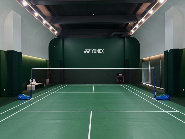 한국배드민턴대표팀 공식 후원사 요넥스코리아가 서울 서초구 양재동 소재 신사옥 1층에 마련한 ‘요넥스 배드민턴 아카데미’. 사진제공│요넥스코리아