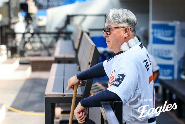 김경문 한화 감독(사진)은 플로리얼과 리베라토 중 어떤 선수와 시즌 끝까지 함께할지 밝히지 않았다. 그러나 사령탑의 마음은 어느 정도 정해진 듯하다. 사진제공｜한화 이글스