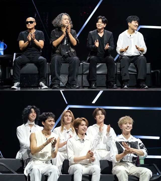 Mnet ‘라이브 와이어’ 5회에서 밴드 엑스디너리 히어로즈가 윤도현과의 첫 만남 비화를 밝히며 팬심을 드러낸다. 데뷔 30년 차 YB와 4년 차 엑디즈가 메탈 감성의 특별 무대와 훈훈한 케미를 선보인다. 사진제공|Mnet