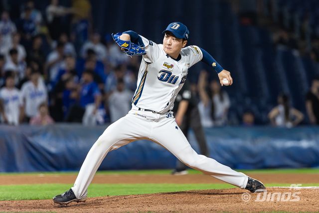 NC 하준영은 9월 사회복무요원 근무를 마무리한다. 재활군 소속으로 연습경기를 치르고 있지만, 1군 등판은 장담할 수 없다. 사진제공｜NC 다이노스