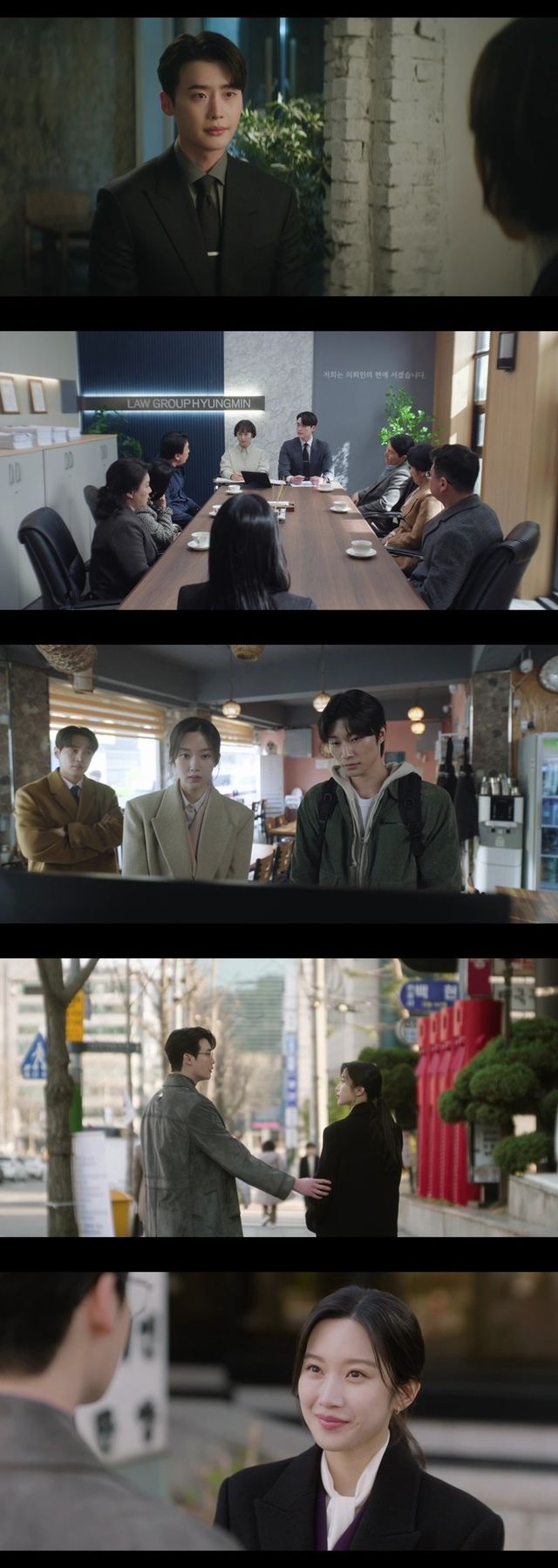 전 채널 동시간대 1위를 차지하는 화제작 ‘서초동’ 5화에서는 9년차 어쏘 변호사 이종석이 문가영으로 인해 변화하는 모습이 그려지며, 본격적인 러브라인 기류의 시작을 알렸다. 사진제공 | tvN