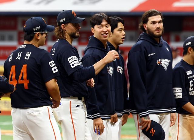 한화 이글스 선수들. 뉴시스