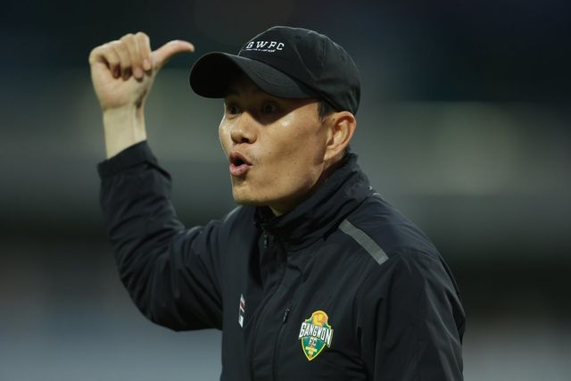 정경호 강원FC 감독. 사진제공｜한국프로축구연맹