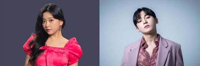 뮤직쇼&nbsp;‘트롯열차-피카디리역’의&nbsp;뉴 캐스트&nbsp;요요미(왼쪽)와 성리 (사진제공&nbsp;: DMP STUDIO)