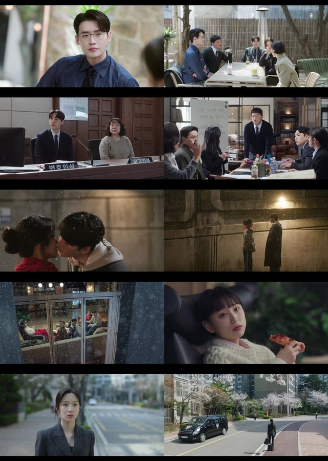 26일 방송된 tvN 토일드라마 ‘서초동’ 7회에서는 안주형(이종석)과 강희지(문가영)가 서로의 진심을 확인하며 본격적인 로맨스를 시작했다.&nbsp; 사진제공 | tvN 장은지 기자