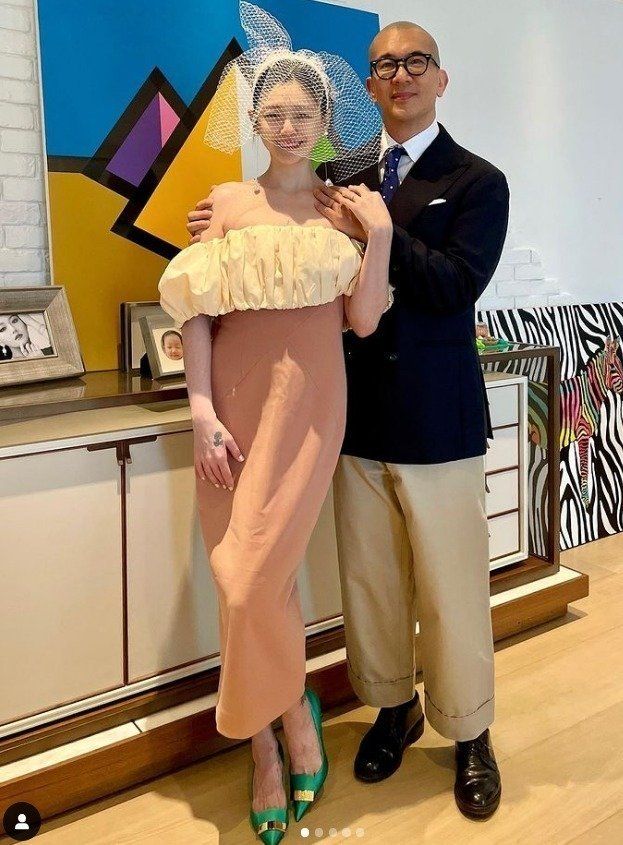 쉬시위안(왼쪽)과 구준엽. 사진출처 | 쉬시위안 인스타그램