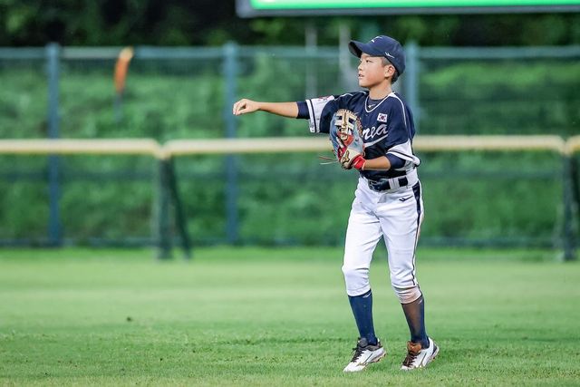 대표팀은 28일 대만 타이난에서 열린&nbsp; ‘2025 WBSC U12 야구월드컵’ 예선 B조 4차전 미국전에서 6-2로 승리했다. 이날 승리로 슈퍼라운드 진출을 확정했다. 사진출처｜WBSC 공식 홈페이지