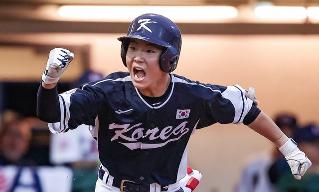 대표팀은 28일 대만 타이난에서 열린&nbsp; ‘2025 WBSC U12 야구월드컵’ 예선 B조 4차전 미국전에서 6-2로 승리했다. 이날 승리로 슈퍼라운드 진출을 확정했다. 사진출처｜WBSC 공식 홈페이지