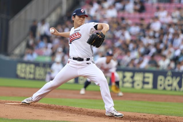 두산 곽빈. 사진제공｜두산 베어스