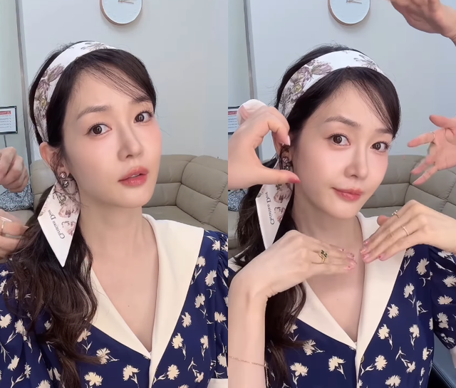 성유리 소셜 캡처