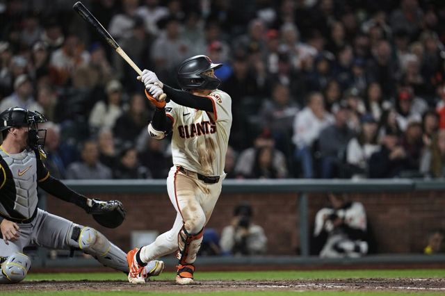 샌프란시스코 이정후가 31일(한국시간) 피츠버그와 홈경기에서 4타수 무안타로 침묵했다. AP뉴시스