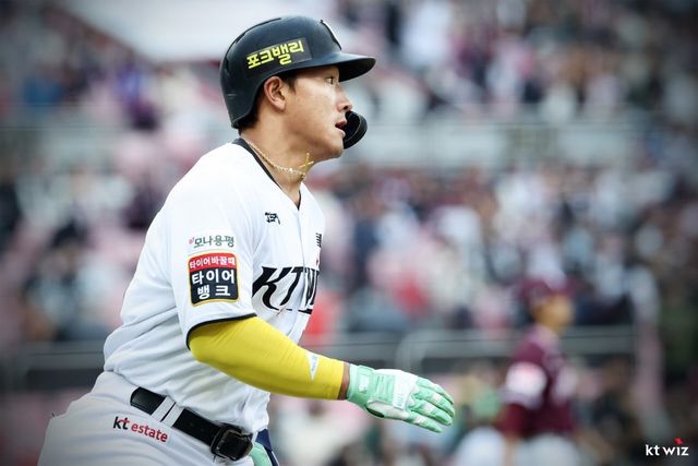 KT 안현민이 팬 투표 1위로 선정돼 올스타전 홈런더비에 출전한다. 사진제공｜KT 위즈
